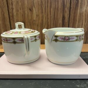 MZ Altrhlau Porcelain Cream & Sugar Replacement Set